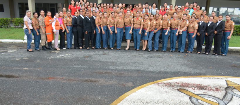 Bombeiros do Pará parabeniza o efetivo feminino pelo Dia Internacional das Mulheres