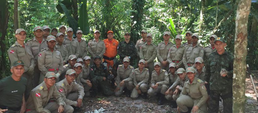 CFO realiza instrução de contenção de animais no Batalhão de Polícia Ambiental