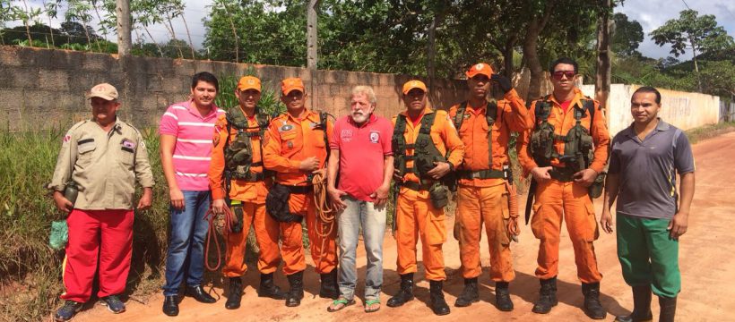 1° GBS realiza busca de vítima perdida em selva