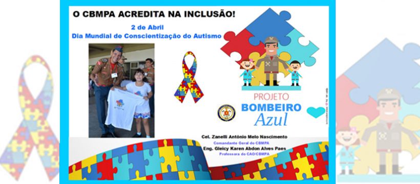 CBMPA lembra do Dia Mundial da Conscientização do Autismo