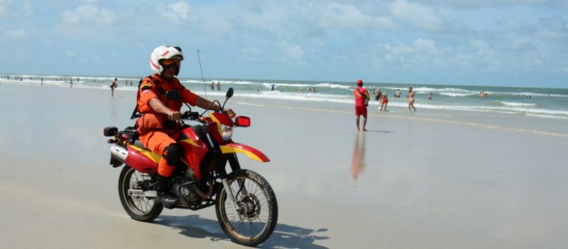 O último dia do ano nas praias de Salinópolis.