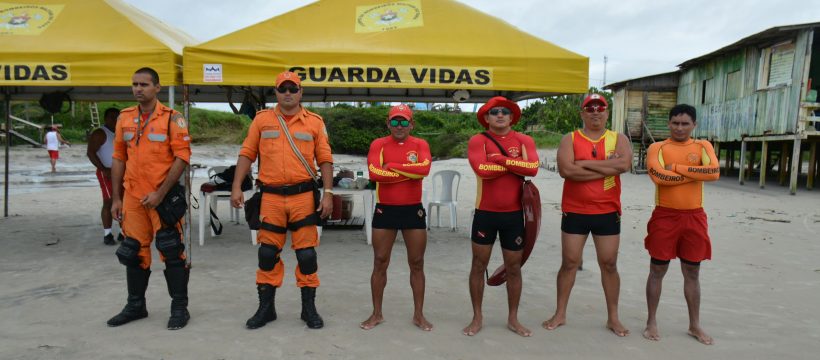 2º dia da Operação Semana Santa dos Bombeiros em Salinópolis