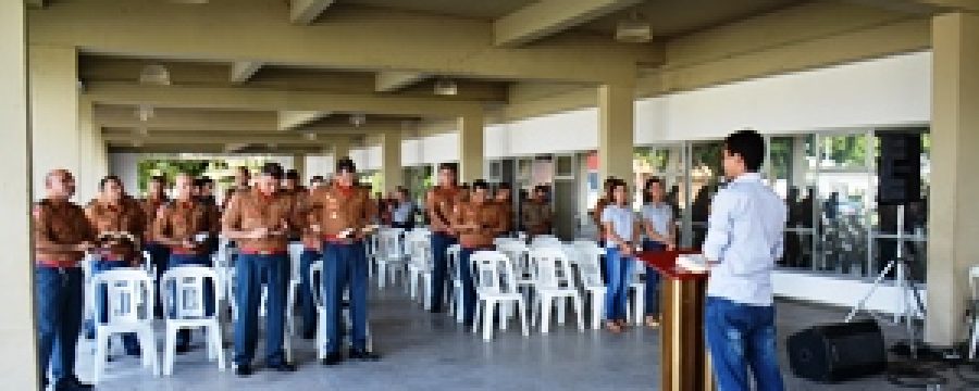 Militares promovidos realizam culto em ação de graças no QCG