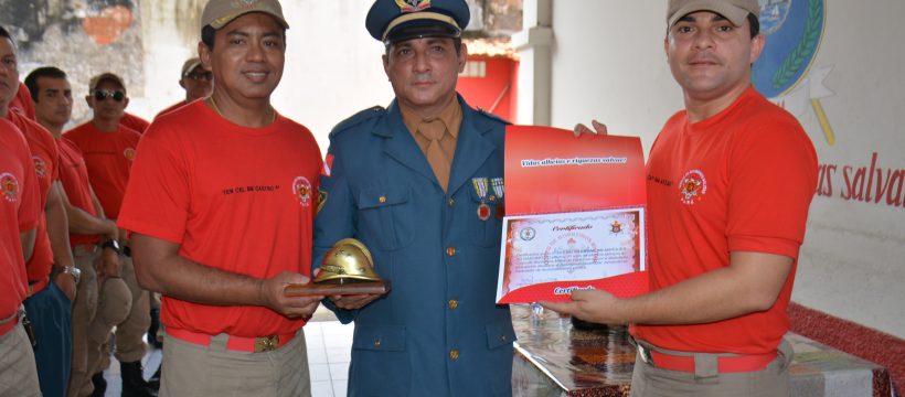 Homenagem aos serviços prestados ao CBMPA