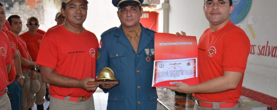 Homenagem aos serviços prestados ao CBMPA