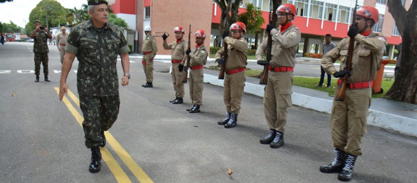 Inspetoria Geral das Polícias Militares e dos Corpos de Bombeiros Militares visita o CBMPA