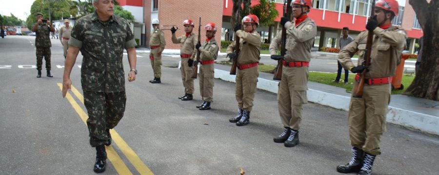 Inspetoria Geral das Polícias Militares e dos Corpos de Bombeiros Militares visita o CBMPA