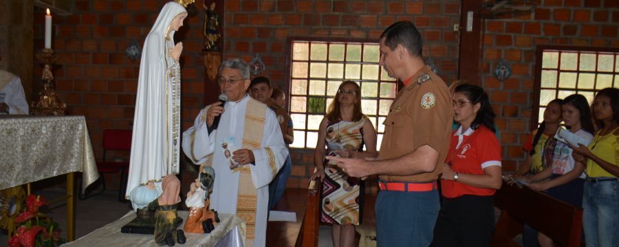 Imagem Peregrina de Nossa Senhora de Fátima visita a Capela de Santo Expedito