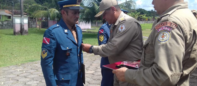 24º GBM Bragança realiza homenagens com medalha D. Pedro II