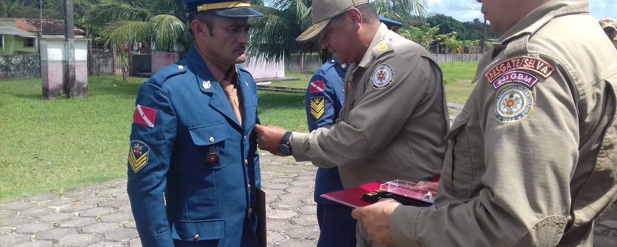 24º GBM Bragança realiza homenagens com medalha D. Pedro II