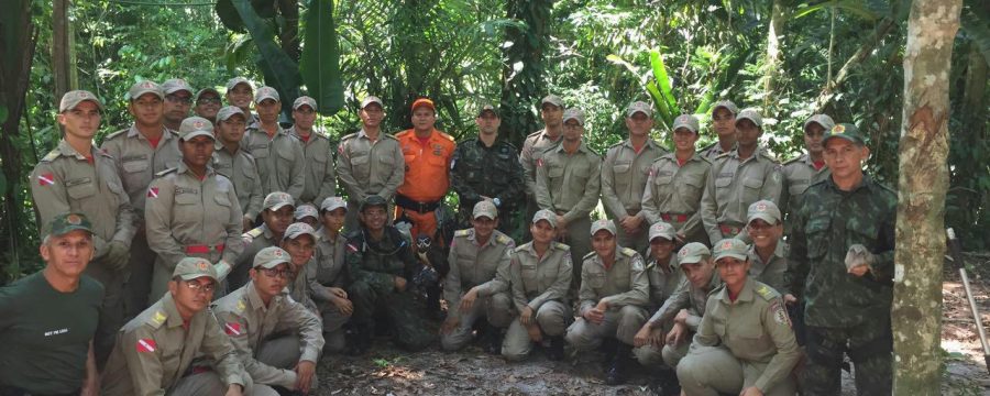 CFO realiza instrução de contenção de animais no Batalhão de Polícia Ambiental