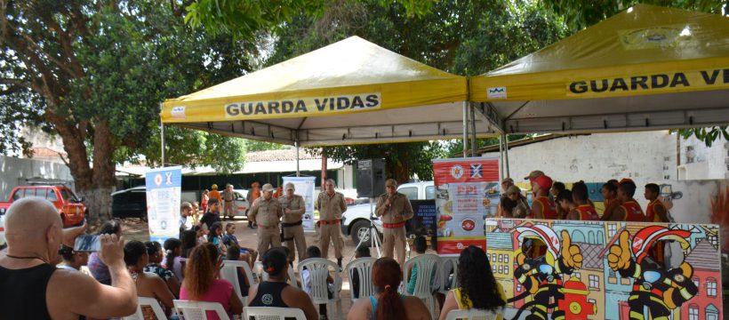 Projeto Bombeiros na Comunidade é realizado pelo CBMPA