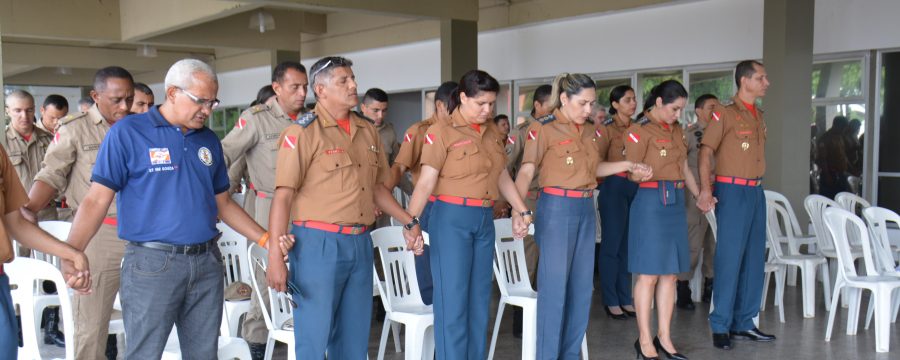 Momento de agradecimento é celebrado no Comando Geral