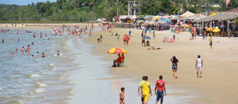 Prevenção nas praias de Barcarena no quarto dia de Operação Carnaval