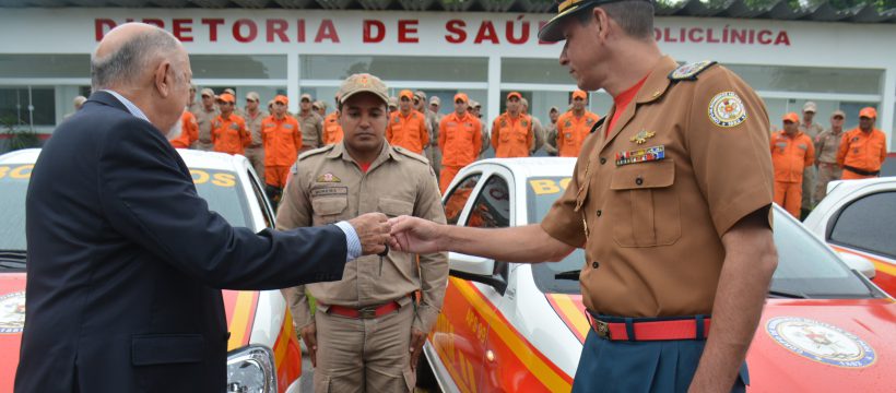 CBMPA inaugura policlínica e ganha reforço de 15 viaturas administrativas