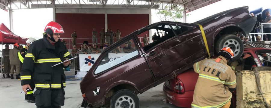 Militar do Corpo de Bombeiros Militar do Pará participa de Desafio de Resgate Veicular no Rio de Janeiro