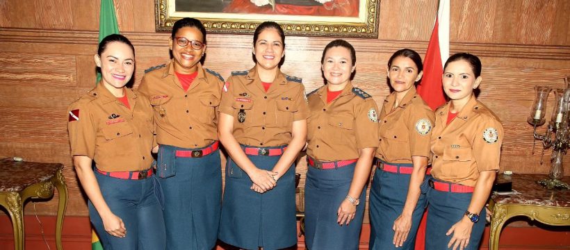 Bombeiras militares são homenageadas pela Assembleia Legislativa do Estado