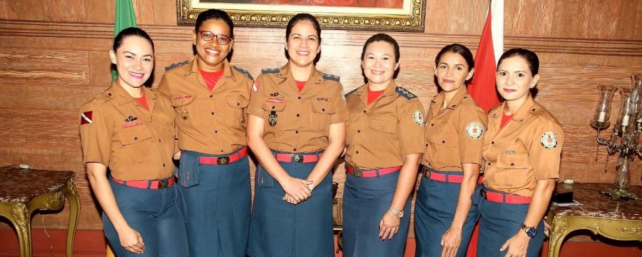 Bombeiras militares são homenageadas pela Assembleia Legislativa do Estado