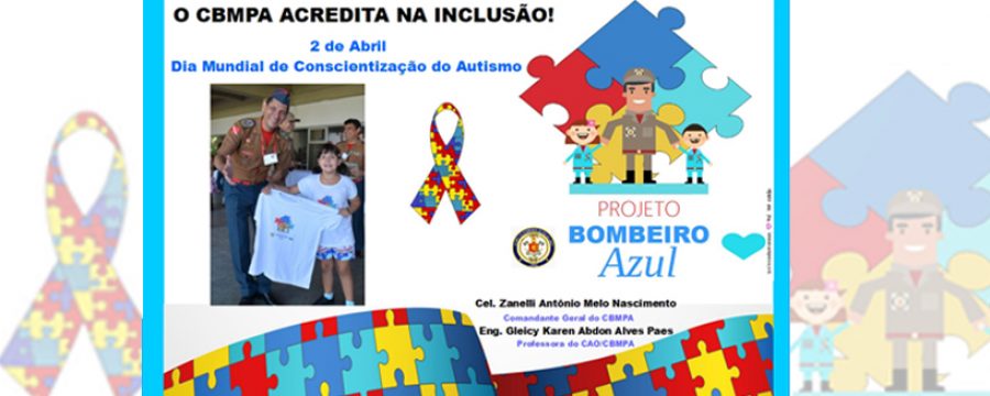 CBMPA lembra do Dia Mundial da Conscientização do Autismo