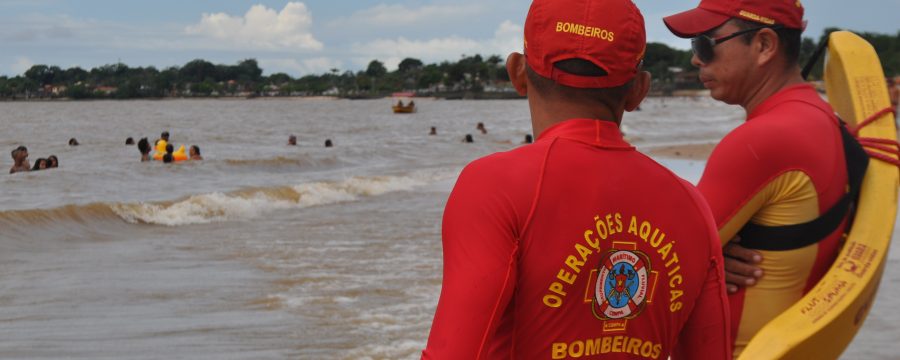 Corpo de Bombeiros registra movimentação tranquila nas praias do Estado