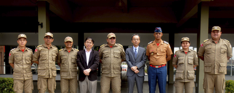 VISITA DE CORTESIA DO CONSULADO DO JAPÃO AO CBMPA