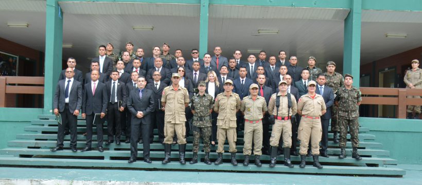 MILITARES PARTICIPAM DO ENCERRAMENTO DO ESTAGIO DE SEGURANÇA E PROTEÇÃO ÀS AUTORIDADES