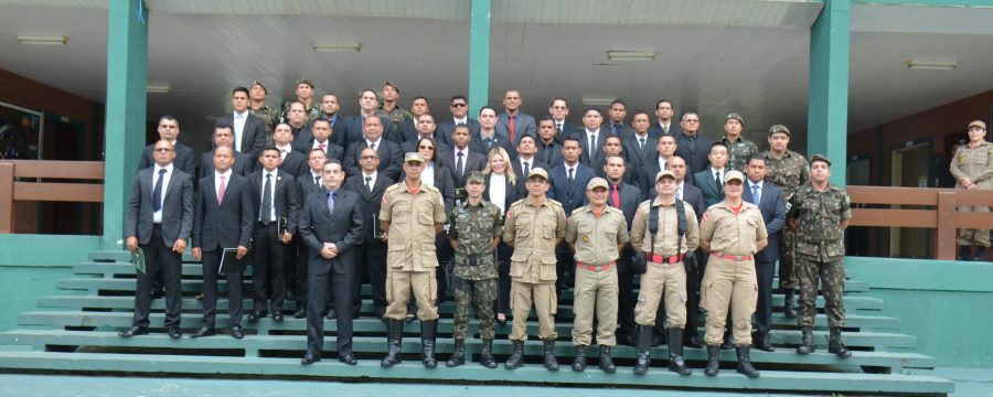 MILITARES PARTICIPAM DO ENCERRAMENTO DO ESTAGIO DE SEGURANÇA E PROTEÇÃO ÀS AUTORIDADES