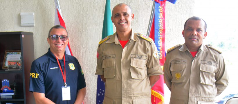 CBMPA RECEBE VISITA INSTITUCIONAL DA PRF