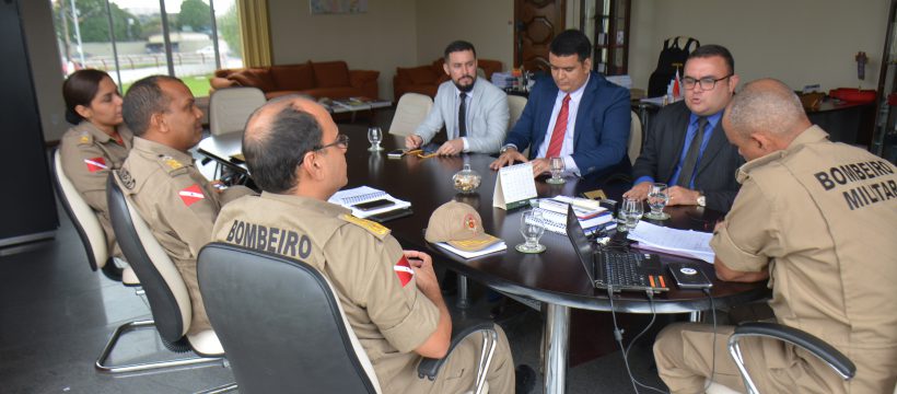 MEMBROS DA OAB VISITAM O COMANDO GERAL DO CORPO E BOMBEIROS