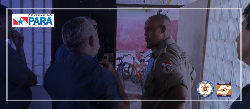 COMANDANTE GERAL DO CBMPA VISITA HOSPITAL REGIONAL DE ITAITUBA
