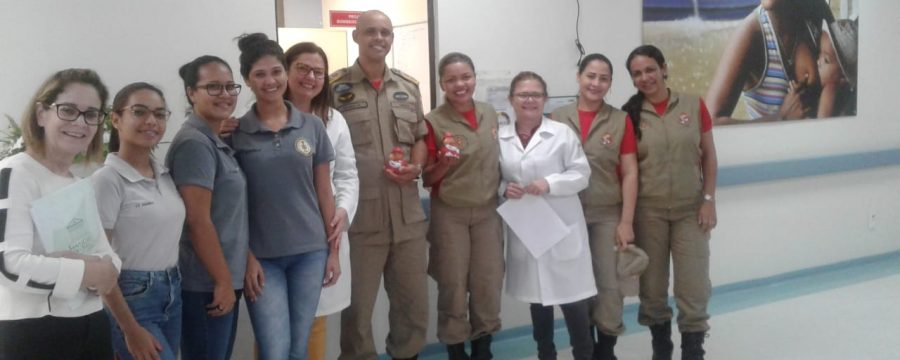 COMANDANTE GERAL DO CBMPA VISITA SANTA CASA DE MISERICÓRDIA DO PARÁ