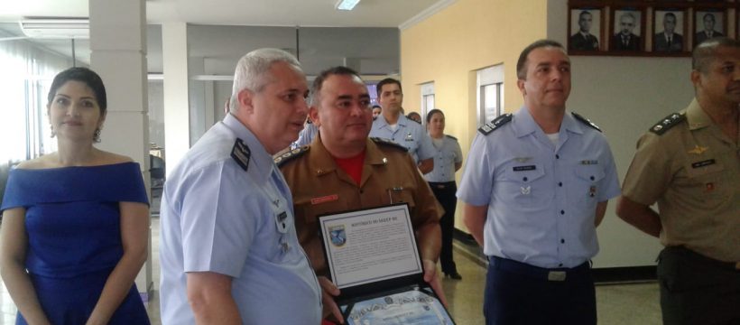 CBMPA RECEBE O TÍTULO de “Amigo do SEREP-BE” da Aeronáutica