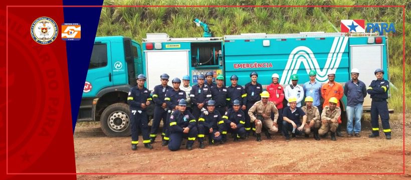 MILITARES DO 9º GBM ALTAMIRA PASSAM POR TREINAMENTO DE COMBATE A INCÊNDIO NA NORTE ENERGIA