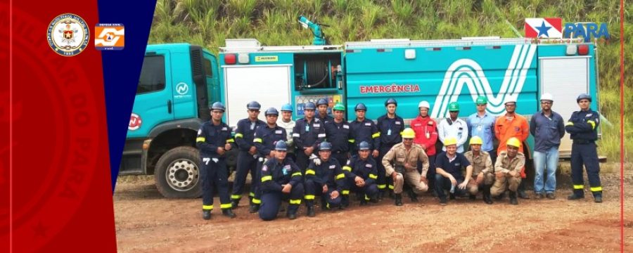 MILITARES DO 9º GBM ALTAMIRA PASSAM POR TREINAMENTO DE COMBATE A INCÊNDIO NA NORTE ENERGIA