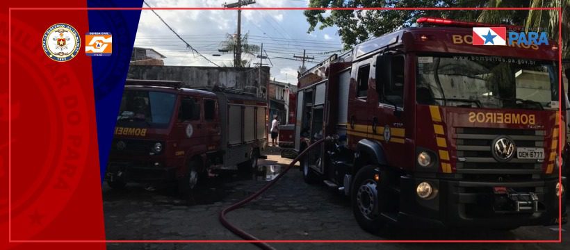 INCÊNDIO ATINGE GALPÃO NA BERNARDO SAYÃO