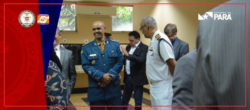 Corpo de Bombeiros no lançamento do programa Territórios pela Paz