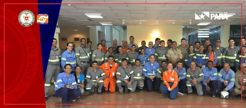 CORPO DE BOMBEIROS PARTICIPA DE SIMULADO SOBRE VAZAMENTO DE ÓLEO NO RIO PARÁ