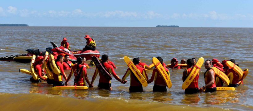 PRIMEIRO DIA DA OPERAÇÃO VERÃO EM PRAIAS NA ILHA DE OUTEIRO