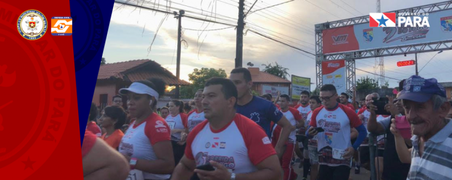 4º Grupamento Bombeiros Militar realiza 3ª Corrida do Fogo em Santarém