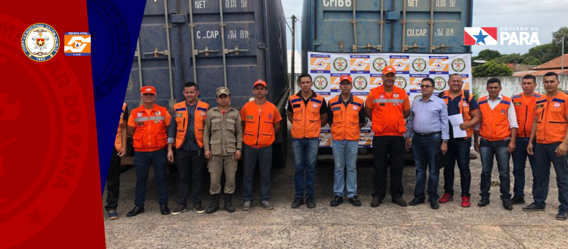 DEFESA CIVIL DO ESTADO ENTREGA CESTAS BÁSICAS PARA MUNICÍPIOS DO BAIXO AMAZONAS EM SITUAÇÃO DE EMERGÊNCIA