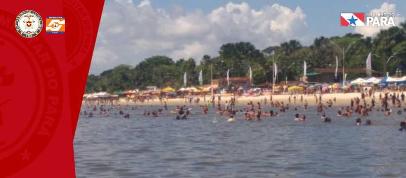 CORPO DE BOMBEIROS ATUA EM PRAIAS E CIRCUITO VERÃO 2019 EM BARCARENA