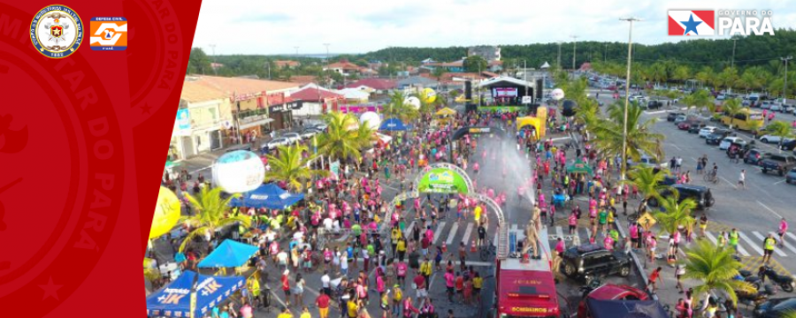 Operação Verão 2019: Bombeiros fazem prevenção na Corrida do Sal em Salinópolis