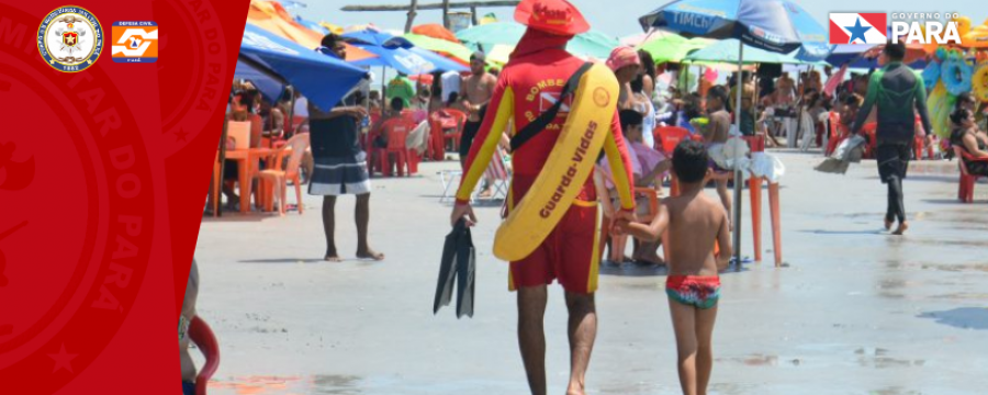 CBMPA ATUA NA PREVENÇÃO EM PRAIAS DO MUNICÍPIO DE MARAPANIM