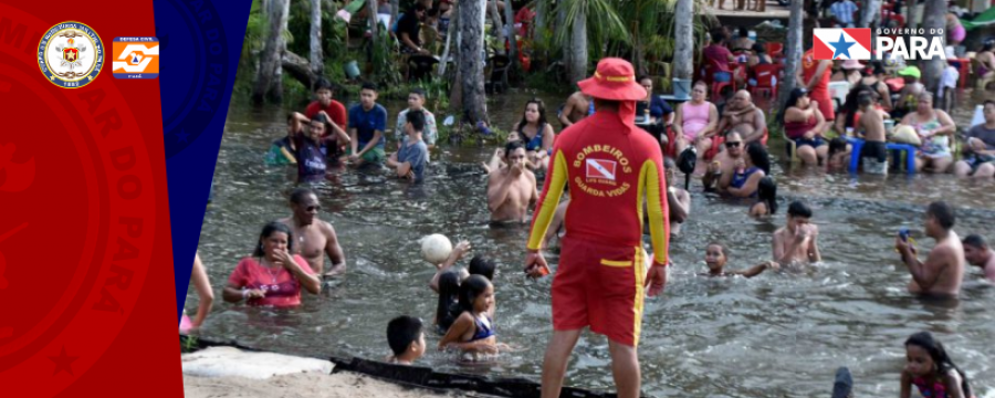 CBMPA FAZ PREVENÇÃO NO MUNICÍPIO DE  VIGIA DE NAZARÉ