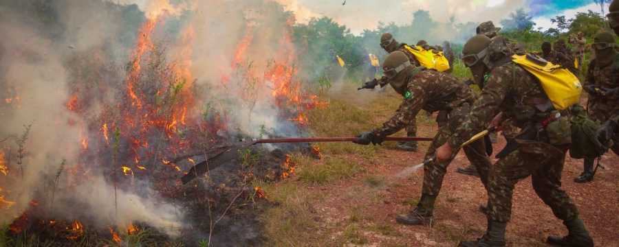 Corpo de Bombeiros continua atuando na Operação Fênix