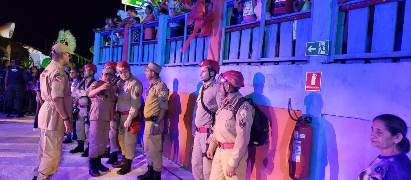 Corpo de Bombeiros de Santarém realiza prevenção durante o 25° FESTRIBAL
