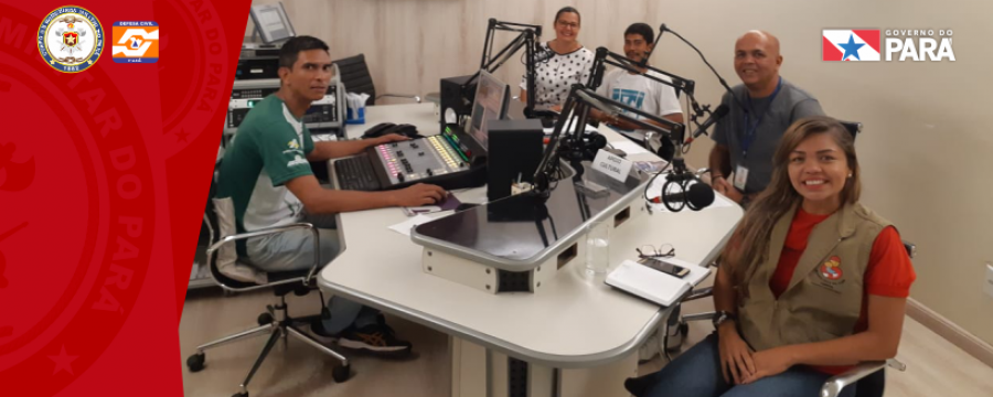 Coordenadora do Projeto Bombeiros da Vida visita Rádio Nazaré