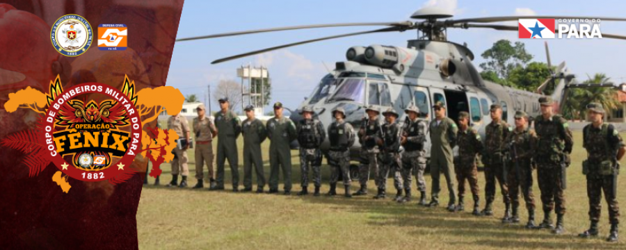 Corpo de Bombeiros realiza monitoramento com o apoio do Exército Brasileiro e Força Nacional