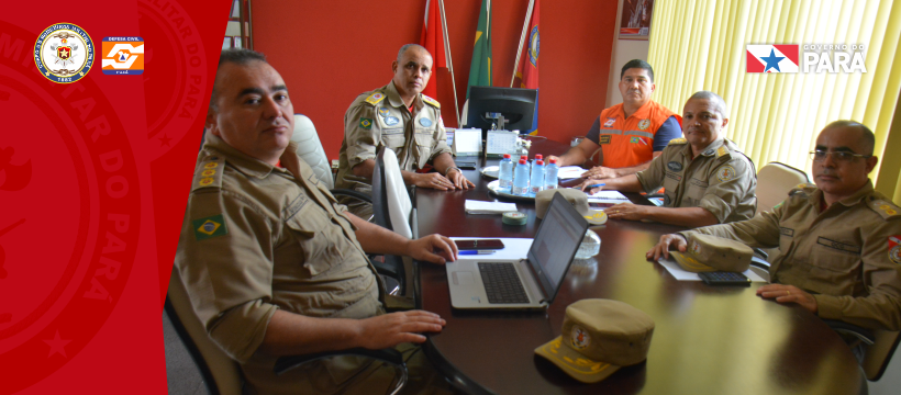 Corpo de Bombeiros faz reunião estratégica com o Exército Brasileiro para o combate às queimadas