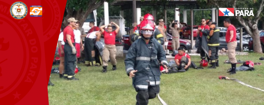 BOMBEIROS MILITARES FAZEM AÇÃO PARA AJUDAR VÍTIMAS DO INCÊNDIO DA PEDREIRA